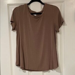 Studio K Tan Short Sleeve Women's Tee